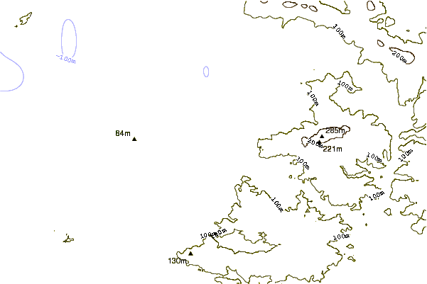 Shoreline around Le Riz