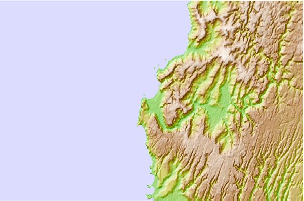 Surf spots located close to Lebu