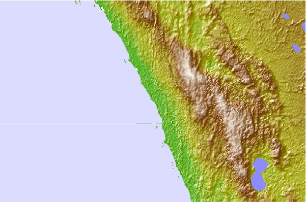 Surf spots located close to Ledge Point