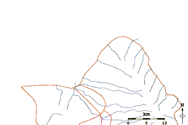 Roads and rivers around Leftovers/Rightovers