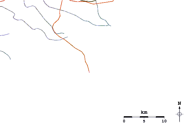 Roads and rivers around Leftovers