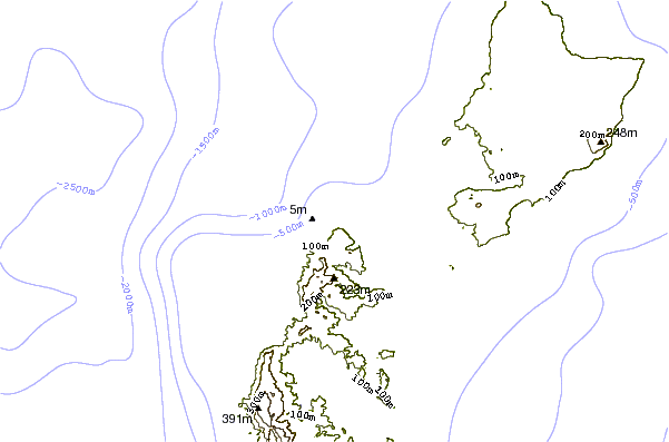 Shoreline around Leftovers