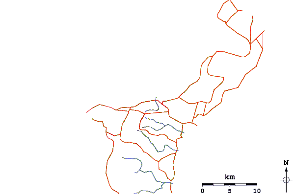 Roads and rivers around Leftovers