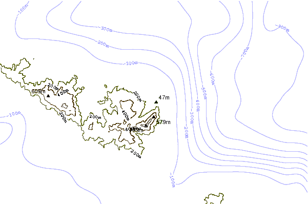 Shoreline around Leivada (Tinos)
