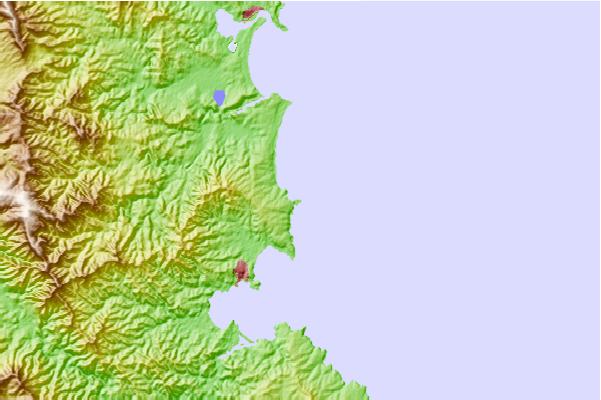 Surf spots located close to Lennards Island