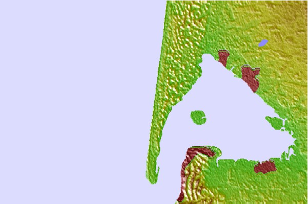 Surf spots located close to Le Petit Train