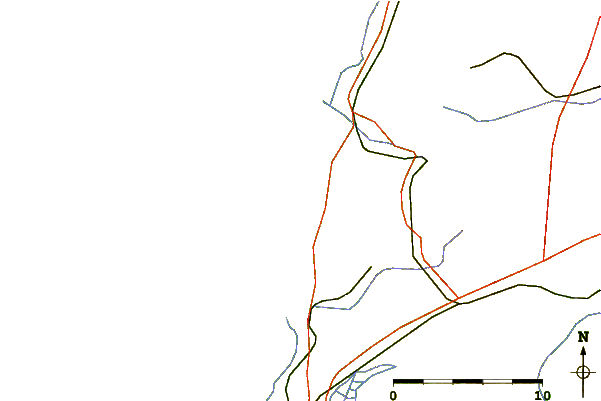 Roads and rivers around Seignosse - Les Casernes