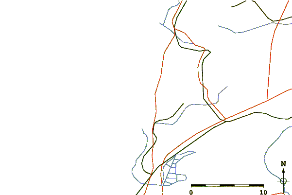 Roads and rivers around Seignosse - Les Estagnots