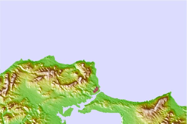 Surf spots located close to Les Grottes Bizerte