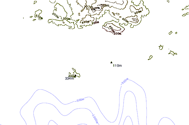 Shoreline around Les Sablettes