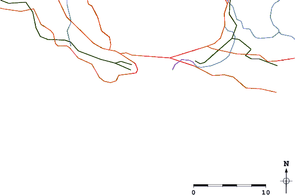 Roads and rivers around Les Sablettes
