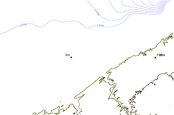 Shoreline around Les Sablettes