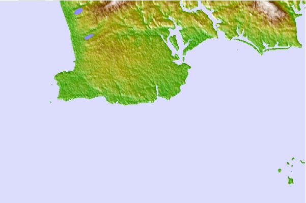 Surf breaks located close to Lesconil