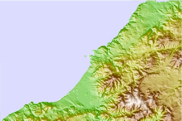 Surf spots located close to Li putzi