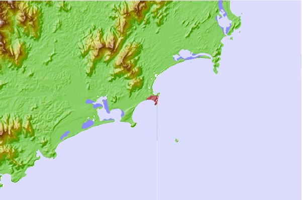 Surf breaks located close to Libanona Beach