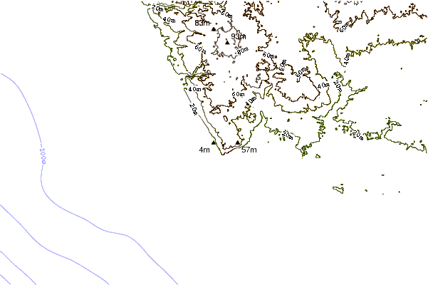 Shoreline around Lido Garda (Anzio)