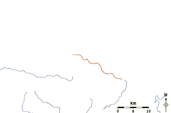 Roads and rivers around Lidos Right
