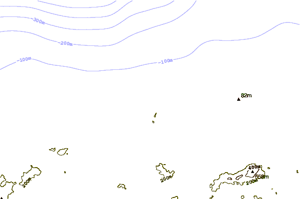 Shoreline around Liencres