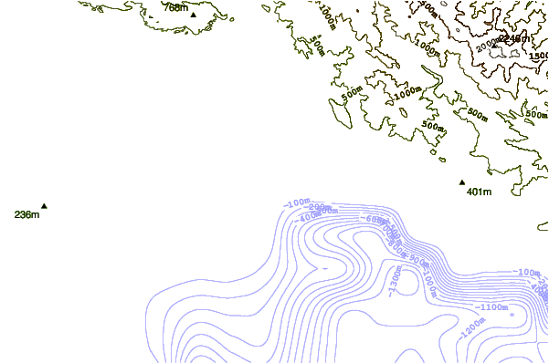 Shoreline around Lighthouse 2