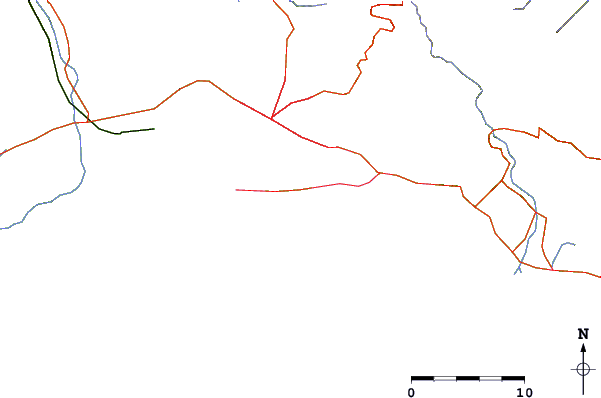 Roads and rivers around Lighthouse 2