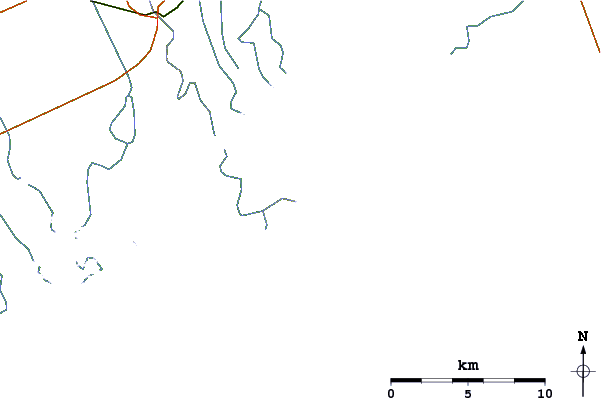 Roads and rivers around Lignano Pineta (Stephanie's)