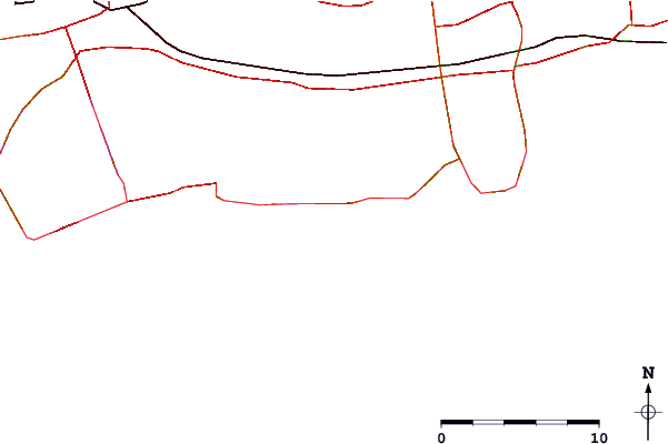 Roads and rivers around Lincoln (Long Beach)