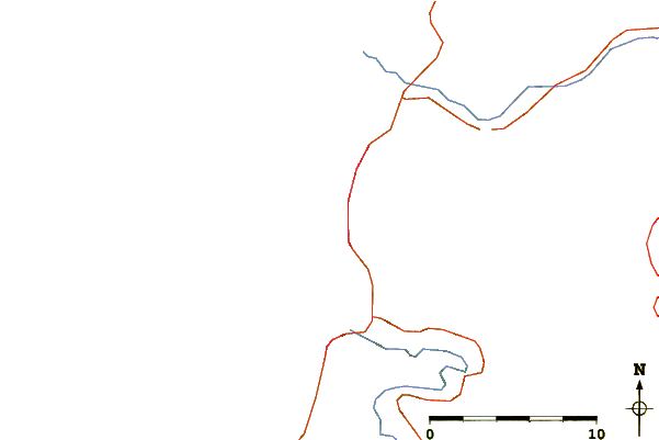 Roads and rivers around Lincoln City Nelscott Reef