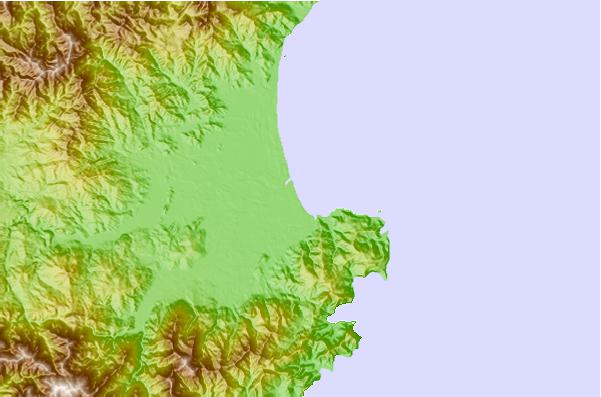 Surf spots located close to Baler - Lindy's Point