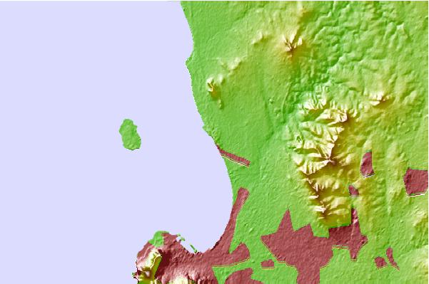 Surf spots located close to Little Bay