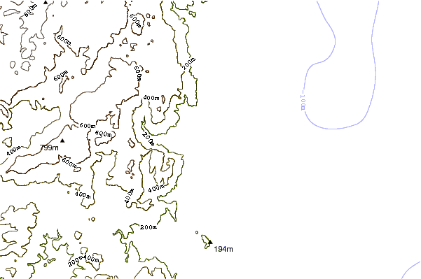 Shoreline around Little Beach