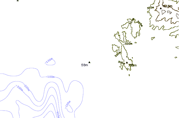 Shoreline around Little Fiji