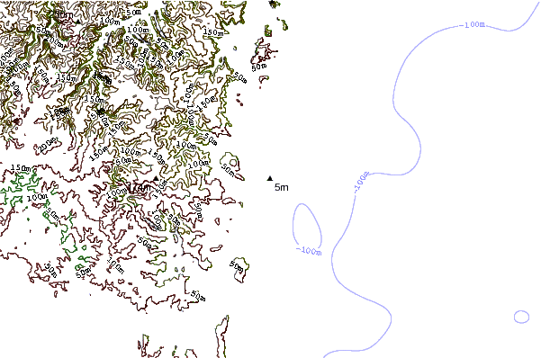 Shoreline around Little Makaha