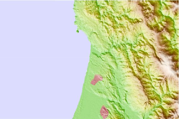 Surf spots located close to Little River State Beach