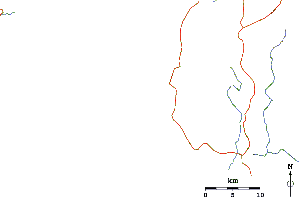 Roads and rivers around Little Fiji