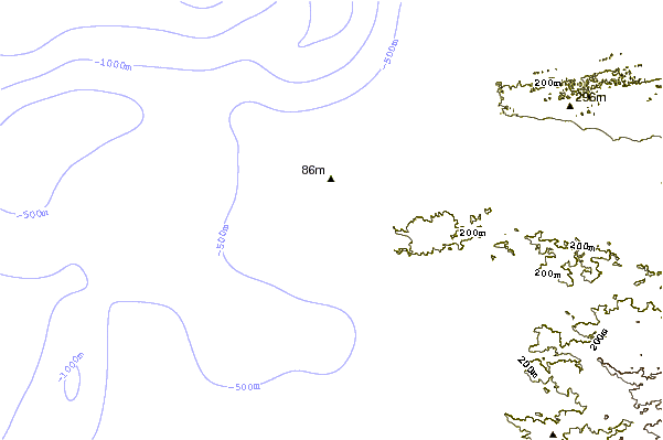 Shoreline around Little Malibu