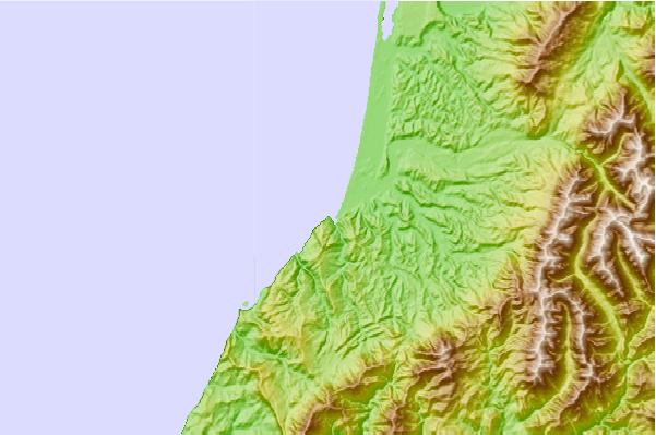 Surf breaks located close to Little Wanganui