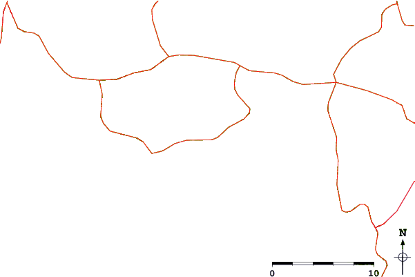 Roads and rivers around Livadia