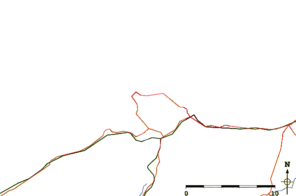 Roads and rivers around Llandudno