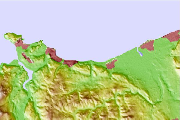 Surf spots located close to Llanddulas Breakwater