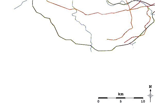 Roads and rivers around Llantwit Major