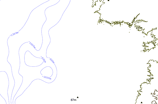 Shoreline around Lobitos
