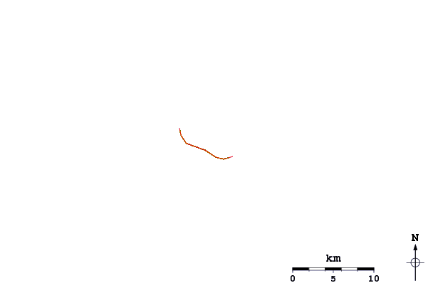 Roads and rivers around Loblolly Bay