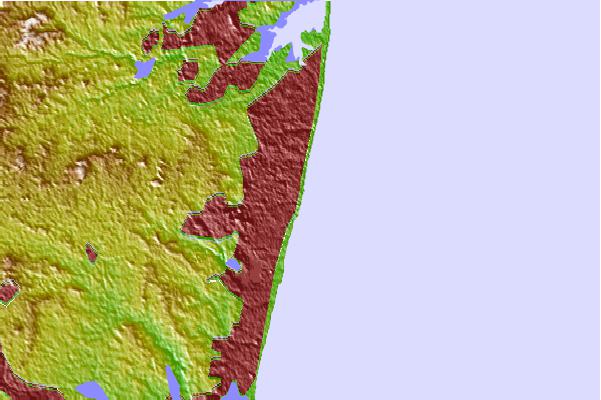 Surf spots located close to Loch Arbor