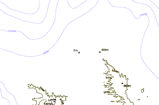 Shoreline around Log Cabins