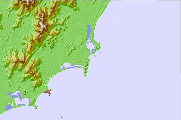 Surf breaks located close to Lokaro Island
