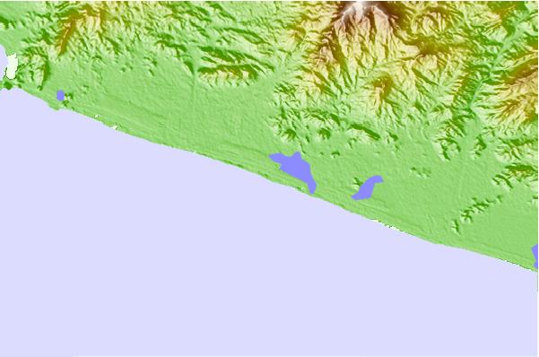 Surf breaks located close to Loma Bonita