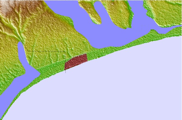 Surf spots located close to Lome Rivage