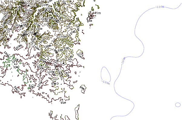 Shoreline around Long Reef