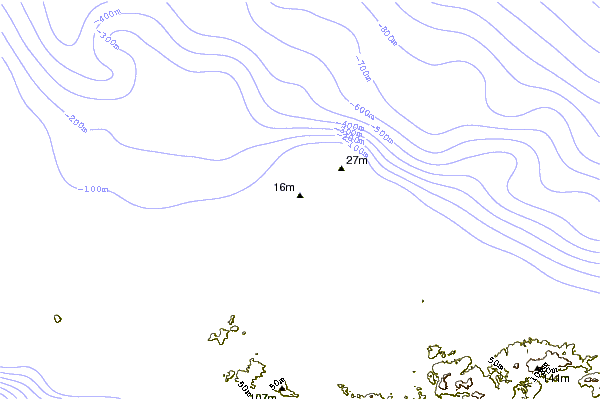 Shoreline around Long Long
