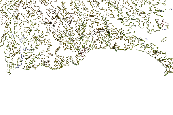 Shoreline around Looe